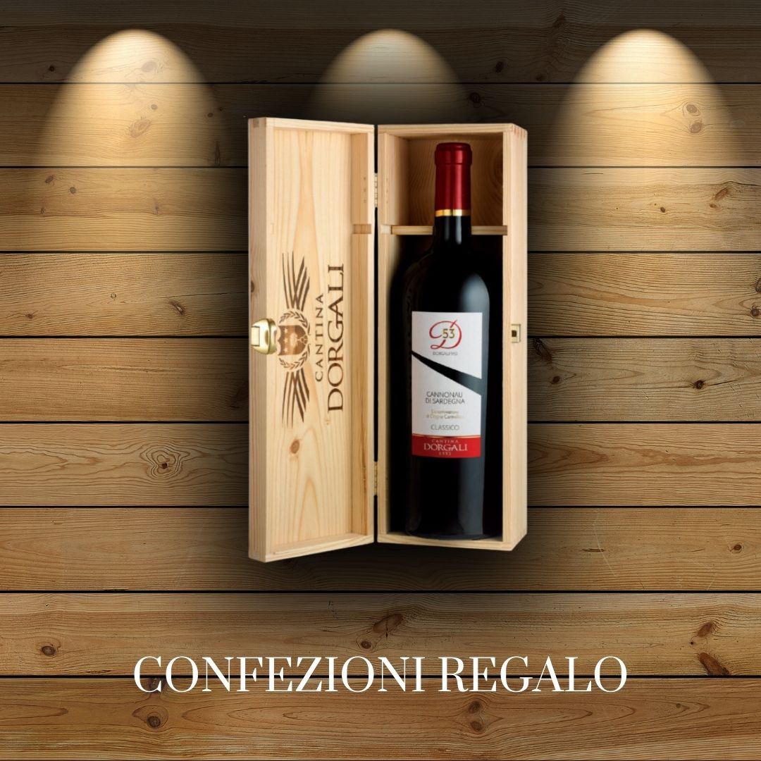 Confezioni regalo vino Cantina Dorgali